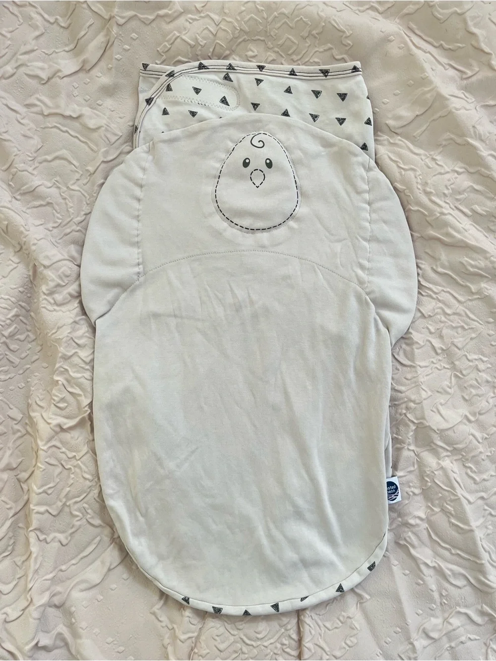 Nested Bean Zen Swaddle Classic Gender Neutral 0-6 Months Cotton Sleep Sack